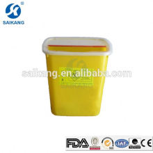 SKQ039 boîte en plastique de récipient pointu de stockage médical